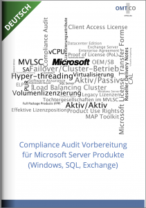 Cover - OMTCO - Compliance Audit Preparation for Microsoft Server Products Windows SQL Exchange OMTCO - Compliance Audit Preparation for Microsoft Server Products Windows SQL Exchange