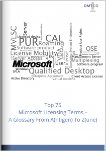 Cover - OMTCO - Top 75 Microsoft Licensing Terms - A Glossary From Antigen To Zune OMTCO - Top 75 Microsoft Licensing Terms - A Glossary From Antigen To Zune